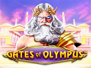 Gates of Olympus-ի ոճը, որն օգտագործվում է թեմատիկ ռուլետկայի սեղանում